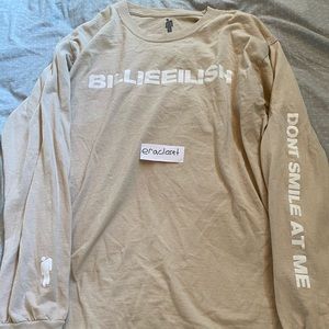 concert exclusive billie eilish long sleeve